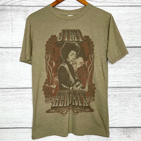 Jimi Hendrix Collage Soft T Shirt Men's Size Small - Picture 1 of 6